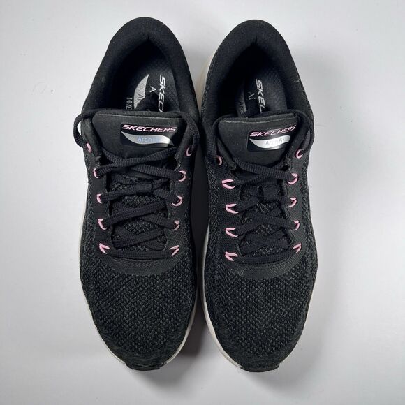 Skechers Arch Fit 2.0 Rich Vision Lace Up Comfort Shoes Sneakers Women's 8 Wide - Picture 6 of 8